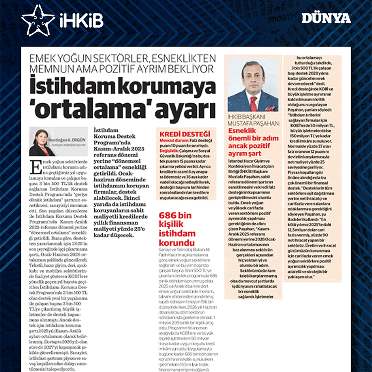 Basın yansımaları – gazete kupürleri