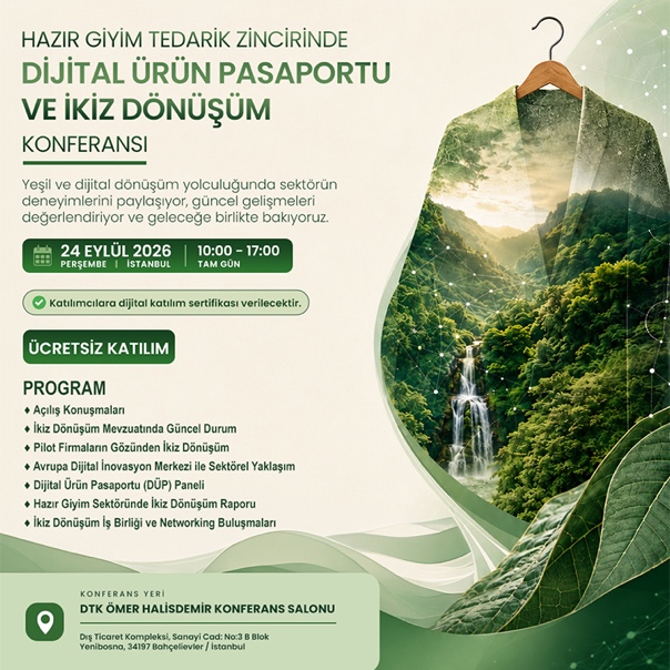 Dijital Ürün Pasaportu ve İkiz Dönüşüm Konferansı